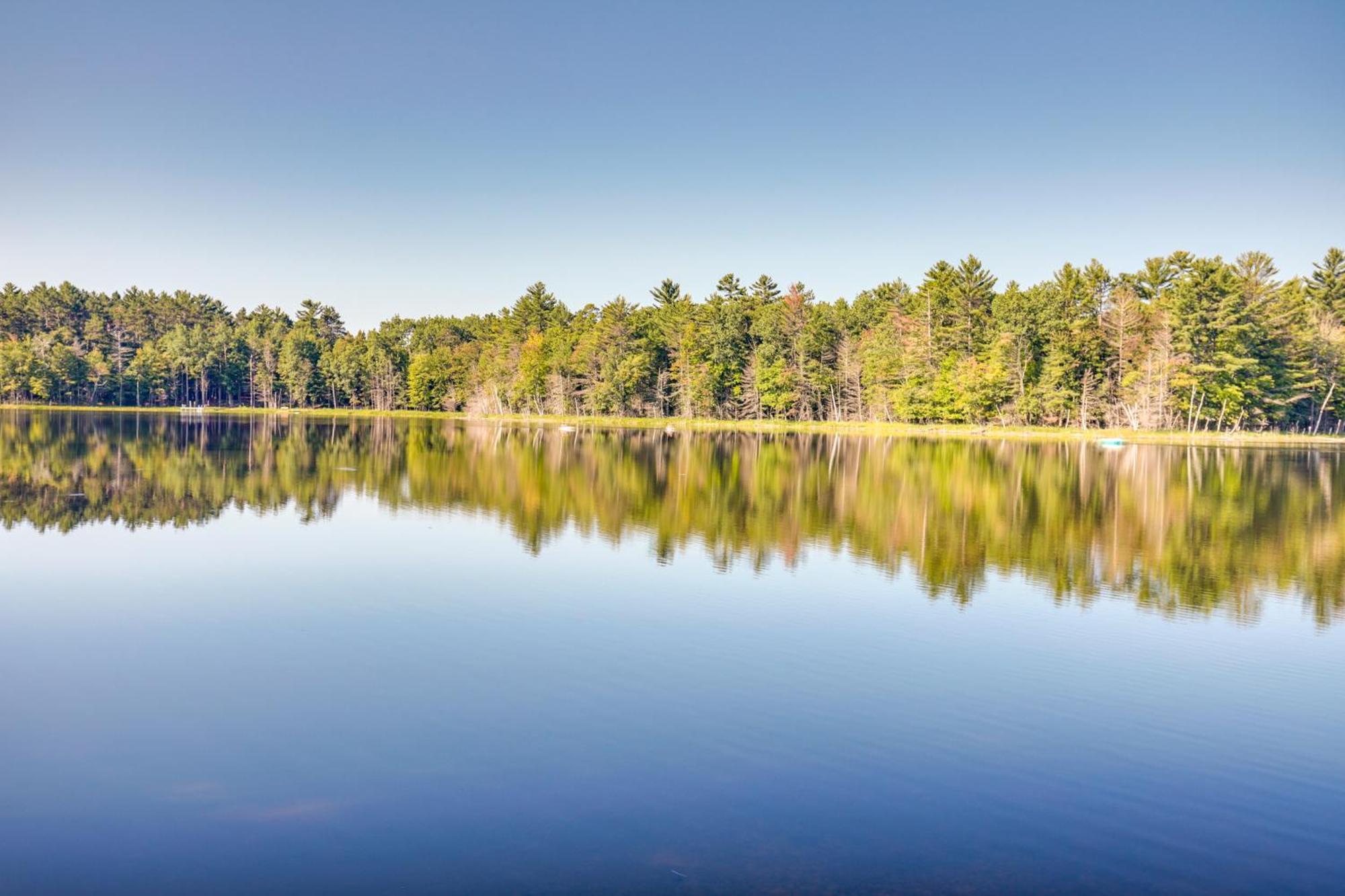 Serene Woodruff Cottage Lakefront Access! Exterior foto